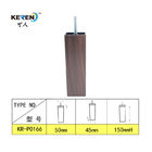KR-P0166W2 나무로 되는 색깔 보충 플라스틱 소파 다리 쉬운 이음쇠는 진동을 감소시킵니다 협력 업체