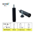 KR-P0405 반대로 미끄러짐 조정가능한 가구 다리 플라스틱 PP 물자 115mm 고도 협력 업체