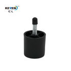 KR-P0123 플라스틱 가구 다리 보충 소파 다리 검정 색깔 원형 협력 업체